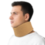 Cervical Collar Soft | Neck Support for Cervical Spine Immobilization & Pain Relief (Beige)